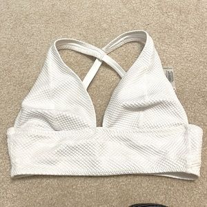 GIGI C ivory bikini top!